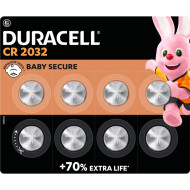 Батарейка DURACELL CR2032 8шт/уп (5018089)