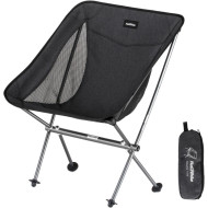 Кресло кемпинговое NATUREHIKE Stellaluna L04 CNK2450JJ015 M Black (6976023929410)