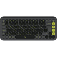Клавиатура беспроводная LOGITECH Pop Icon Keys Graphite (920-013157)