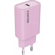 Зарядное устройство CANYON OnCharge 30CL 1xUSB-C 30W Pink (CNE-CHA30CLPK)