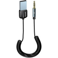 Bluetooth аудио адаптер ESSAGER Lingfeng Aux BT5.0 Gray (EBT-LF01-P)