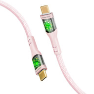 Кабель PROMATE TransLine-CC USB-C to USB-C PD 60W 1.2м Pink