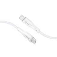 Кабель PROMATE XCord-CC200 USB-C to USB-C PD 60W 2м White