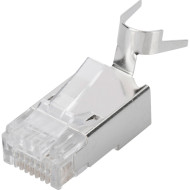 Коннектор DIGITUS RJ-45 STP Cat.6a 100шт/уп Silver (AK-219604-100)