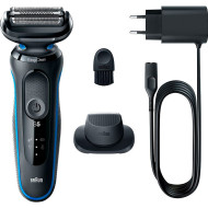 Электробритва BRAUN Series 5 51-B1200s Flex Wet & Dry Black/Blue (81770273)