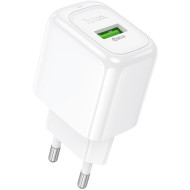 Зарядное устройство HOCO CS52A Surplus 1xUSB-A, QC3.0, 18W White (HOCO CS52A/W)