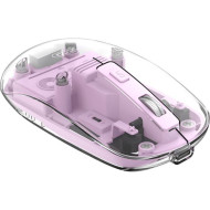 Мышь XO M12 Transparent Purple