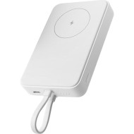 Повербанк MagSafe XIAOMI 33W Magnetic Power Bank 10000 w/Integrated Cable 10000mAh White (BHR9822GL)