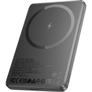 Повербанк MagSafe HOCO Q26 Joy 20W 5000mAh Metal Gray
