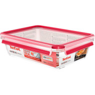 Форма для запекания с крышкой TEFAL MasterSeal Glass 26.7x19.7x8см 2л (N1041110)