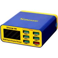 Зарядная станция MECHANIC iCharge 6M 40W Yellow/Blue