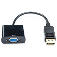 Адаптер ATCOM DisplayPort - VGA 0.1м Black (16851)