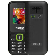 Мобильный телефон SIGMA MOBILE X-style 171 Mini Black/Green (4827798813720)