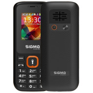 Мобильный телефон SIGMA MOBILE X-style 171 Mini Black/Orange (4827798813737)