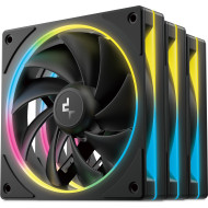 Комплект вентиляторов DEEPCOOL FL12 SE ARGB Black 3-Pack (R-FL12SE-BKAPN3-G)