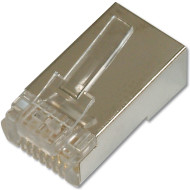 Коннектор DIGITUS RJ-45 STP Cat.5e 50шт/уп золотистый (DN-MO-8-8-SRS)