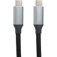 Кабель POWERPLANT USB3.2 CM/CM 100W, 20Gbps, 4K@60Hz 1м (CA913312)