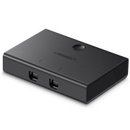 KM-переключатель UGREEN 1xUSB-A to 2xUSB-B for 2 PCs (30345)