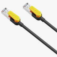 Патч-корд CABLETIME SSTP Cat.7 CU 1м Black (CN70H)