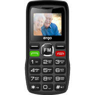 Мобильный телефон ERGO R182 Black