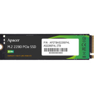SSD диск APACER AS2280F4L 2TB M.2 NVMe (AP2TBAS2280F4L-1)