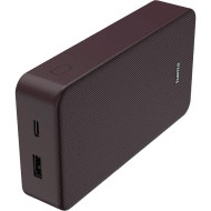 Повербанк HAMA Colour 20 Power Pack 15W 20000mAh Plum (00201715)