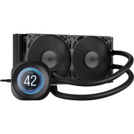 Система водяного охлаждения CORSAIR Nautilus 240 RS LCD Black (CW-9061031-WW)