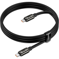 Кабель HOCO U143 Type-C toType-C 1.2м Black