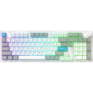 Клавиатура беспроводная GAMEPRO Asgard Drakkar MK305WH Keychron Super Red Switch White