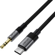 Кабель ACEFAST J11 USB-C - 3,5 мм USB-C to 3.5mm 1м Black