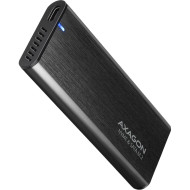 Карман внешний AXAGON SuperSpeed+ Raw Box NVMe SATA M.2 SSD to USB3.2 Black (EEM2-SB2)