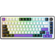 Клавиатура беспроводная HATOR Hellyberry HK75 Wireless Linear Switch White/Violet
