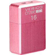 Флэшка 16GB VERICO Mini Cube USB 2.0 Pink (1MCOV-M7PKG3-NN)
