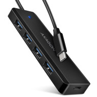 USB-хаб AXAGON 4-Port SuperSpeed USB-C Travel Hub