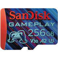 Карта памяти SANDISK microSDXC GamePlay 256GB UHS-I U3 V30 A2 Class 10 (SDSQXAV-256G-GN6XN)