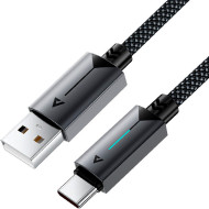 Кабель ACEFAST C19-04 USB-A to USB-C 1.2м Black