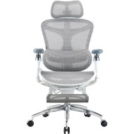 Кресло офисное SIHOO Doro C300 Pro with footrest Mesh White