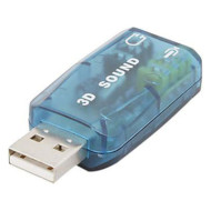 Зовнішня звукова карта ATCOM USB 5.1 3D Sound (7807)