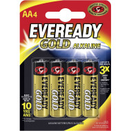 Батарейка ENERGIZER Eveready Gold AA 4шт/уп (E301317601)
