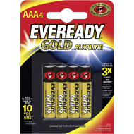 Батарейка ENERGIZER Eveready Gold AAA 4шт/уп (E301773400)