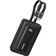 Повербанк ANKER Zolo with Built-in Dual USB-C Cables 45W 20000mAh Black (A1681H12)