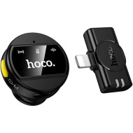 Беспроводной петличный микрофон HOCO L21 Charm Magnetic for Lightning Black