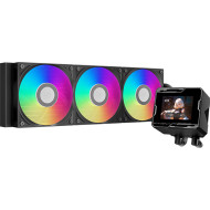 Система водяного охлаждения PCCOOLER GT360M ARGB Display Black (GT360M-BKAWXX-GL)