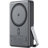 Повербанк с беспроводной зарядкой ACEFAST M17 Magnetic Fast Wireless Charge Power Bank PD22.5W 10000mAh Black