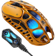 Мышь игровая GRAVASTAR Mercury X Pro Special Edition Battle-Worn Yellow