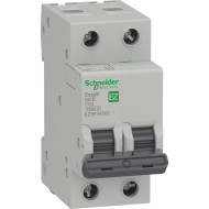 Выключатель автоматический SCHNEIDER ELECTRIC Easy9 2p, 63А, C, 4.5кА (EZ9F34263)