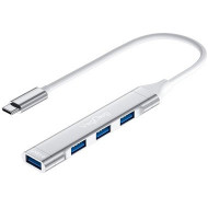 USB-хаб VEGGIEG USB-C to 1xUSB3.0, 3xUSB2.0 (V-K301)