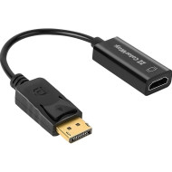Адаптер COLORWAY DisplayPort - HDMI Black