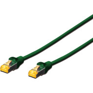 Патч-корд DIGITUS SSTP Cat.6a CU 0.25м Green (DK-1644-A-0025/G)