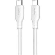 Кабель VEGGIEG V-M001C Type-C to Type-C PD 60W 1.2м White